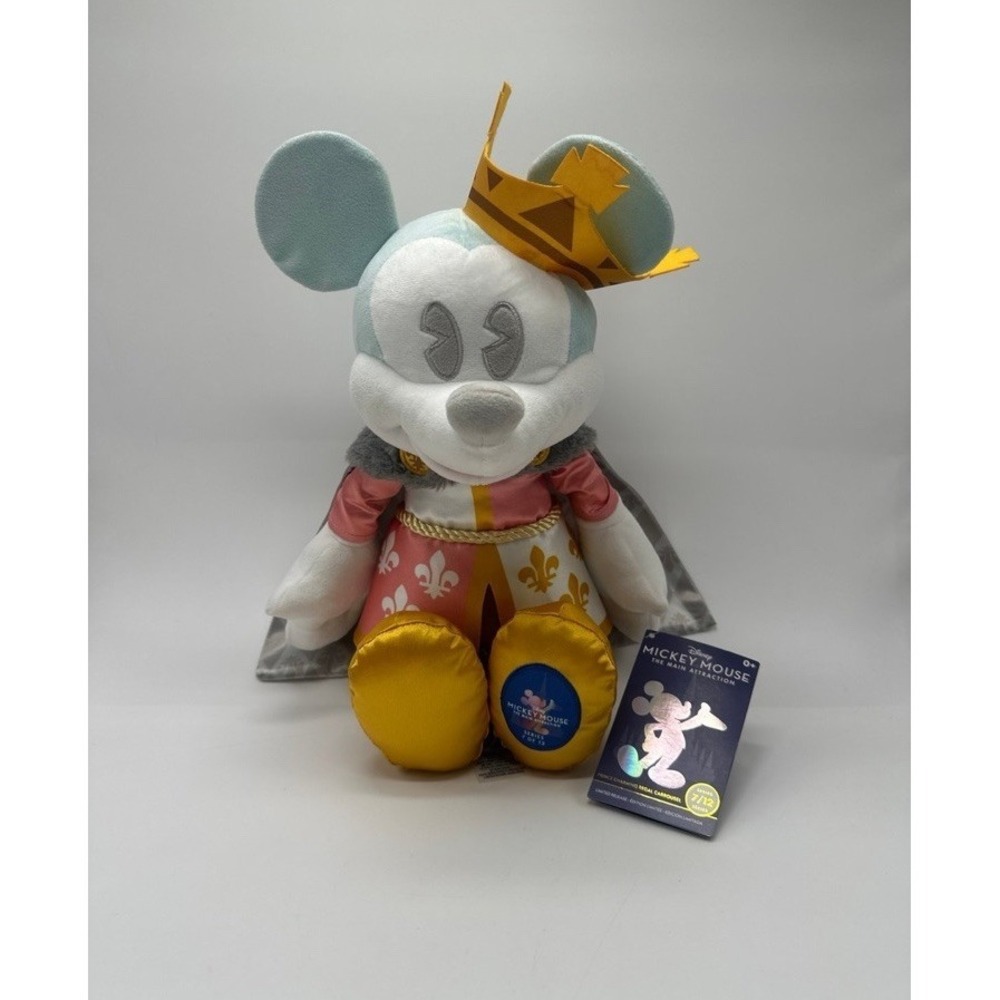 Disney Mickey Mouse The Main Attraction Plush Prince Charming Regal Carroussel